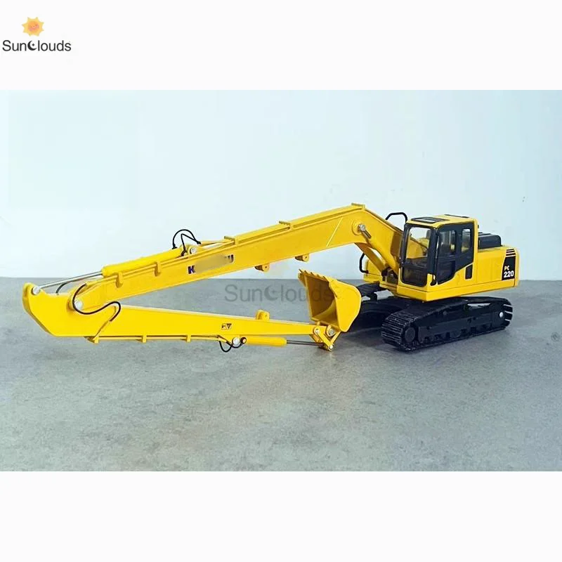 For Komatsu Model PC220-10 PC200-8 pc220-8 Lengthened Arm Excavator Alloy 1:50 1:43 Scale Die Cast Model Toy Car & Collection