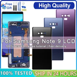 Pantalla TFT para Samsung Galaxy Note 9 LCD N960 N960F pantalla táctil digitalizador Note 9 piezas de repuesto de pantalla Samsung.