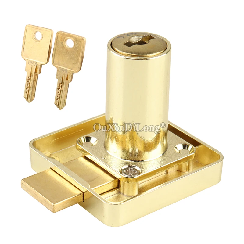 Brand New 10PCS Zinc Alloy Drawer Cabinet Locks Home Office Furniture Desk File Cabinet Locks Keyed Alike/Keyed Different