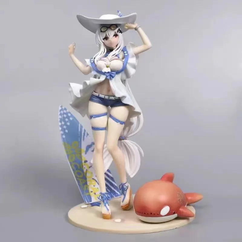 25ซม.Arknights Skadi Seasideฤดูร้อนVer Rhodes Islandเกมสาวรูปปั้นคอลเลกชันเดสก์ท็อปตกแต่งเครื่องประดับของเล่น