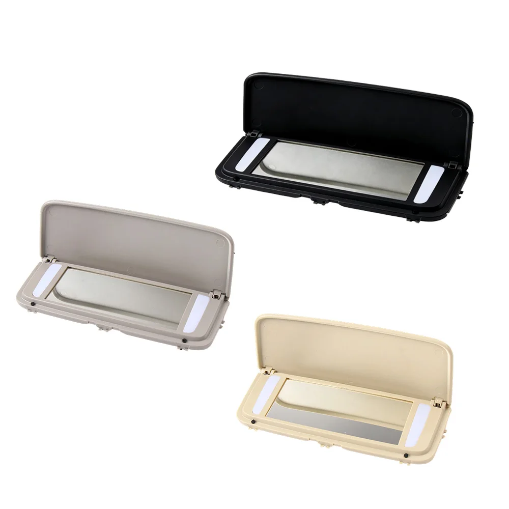 

Многоцветное автомобильное зеркало для макияжа, черное, серое, бежевое для Volvo XC60 XC90 S80 XC70 V70, аксессуары для салона косметического зеркала