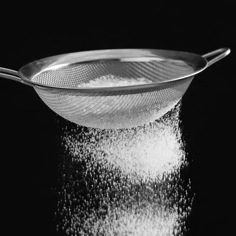 1PC Fine Mesh Strainers Set Stainlesss Steel Multipurpose Flour Sieve Sifter With Handle Perfect For Tea Flour Egg Kitchen Tool