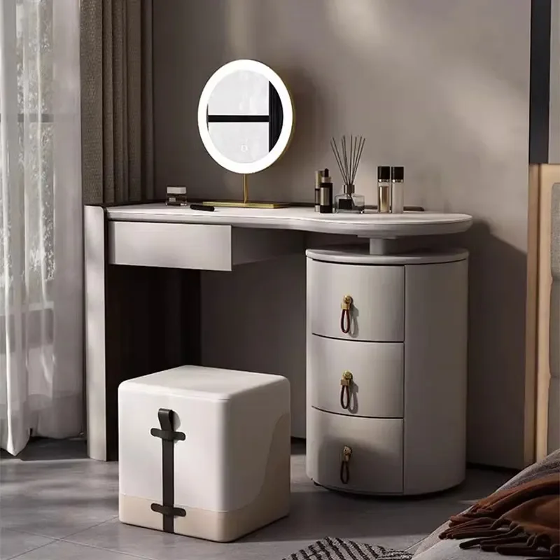 

Modern Storage Vanity Table Drawer Nordic Makeup Mirrors Dressing Table Luxury Modern Coiffeuse De Chambre Bedroom Furniture