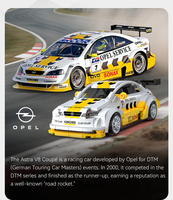 CaDA Officially Licensed 1:24 Building Block Car Set / Rally Car / Classic Retro Car / Supercar / Off-Road Vehicle / Opel