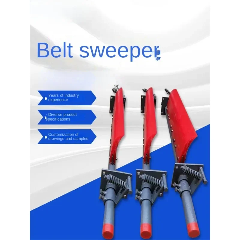 Belt conveyor Cleaner One and two empty segments Polyurethane scraper Scraper Brush Cleaning material slag High wear resistance