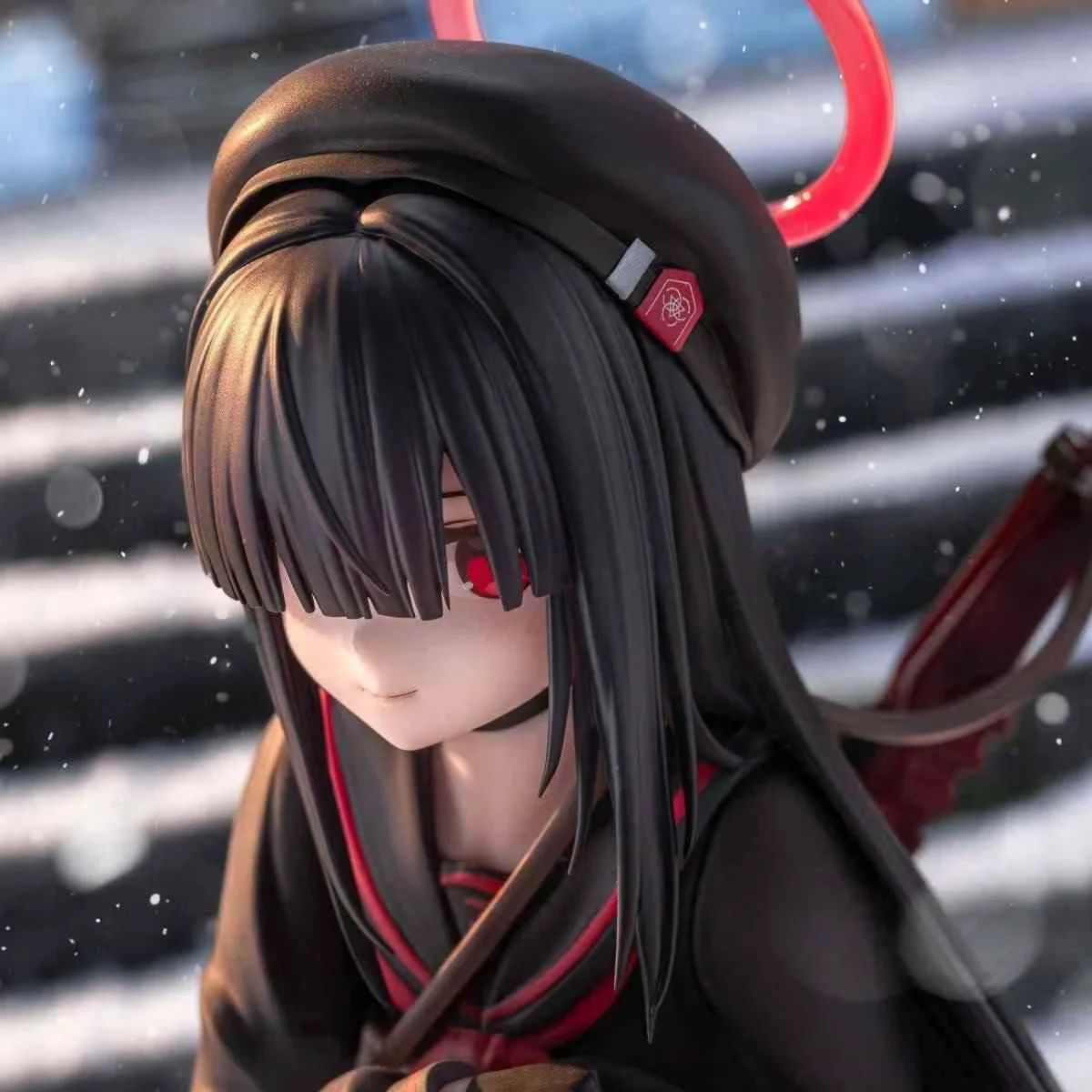 Figurine d'action de dessin animé Mob Chan, archives bleues, jeu de pose accroupie, Statue Bishoujo Gk, modèle de coque d'ordinateur, décoration, cadeaux d'anniversaire