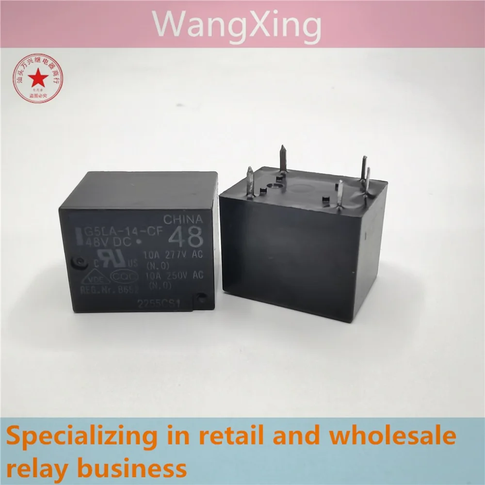 

G5LA-14-CF 48VDC Electromagnetic Power Relay 5 Pins