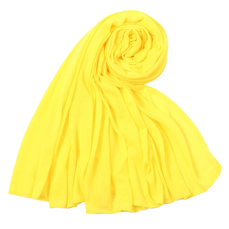 BOHOWAII muzułmańska koszulka Hijabs Casual zwykły długi szal na głowę szalik dla kobiet oddychająca Foulard Femme hidżab 180X80cm