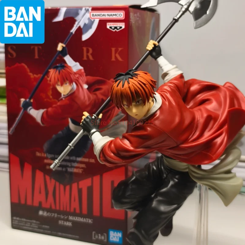 

In Stock Original Bandai Banpresto Maximatic Frieren Beyond Journey'S End Stark Anime Figure Model Figure Action Model Toys Gift