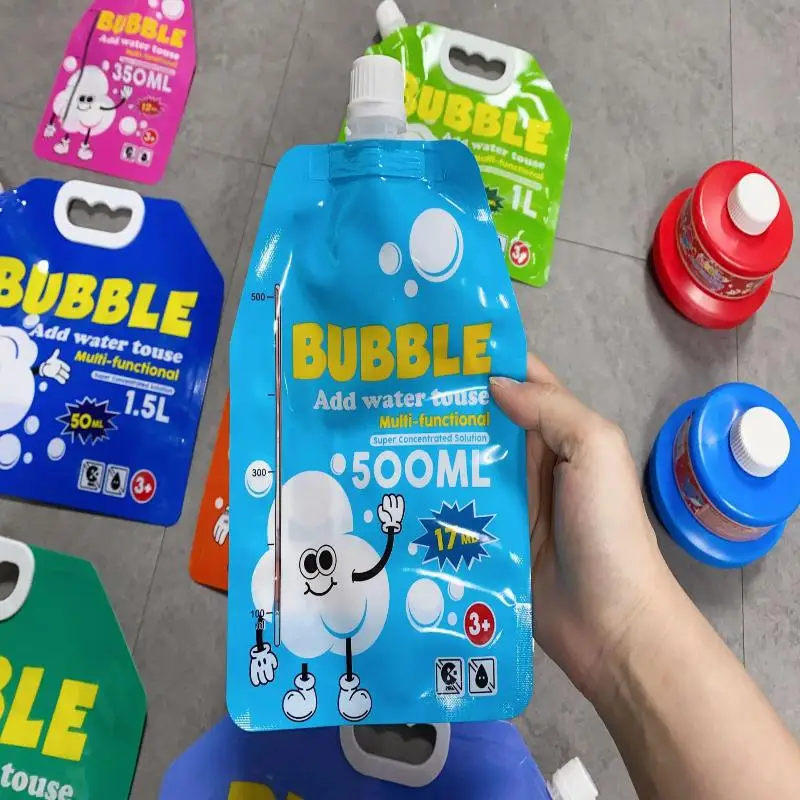 1 Piece Kids' Birthday Parties Gifts Concentrated Bubble Solution For Bubble Machines Giant Wands And Blowers