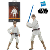 Hasbro Star Wars The Black Series Luke Skywalker A New Hope 16Cm Anime Original Action Figure Model Toy Birthday Gift Colletion