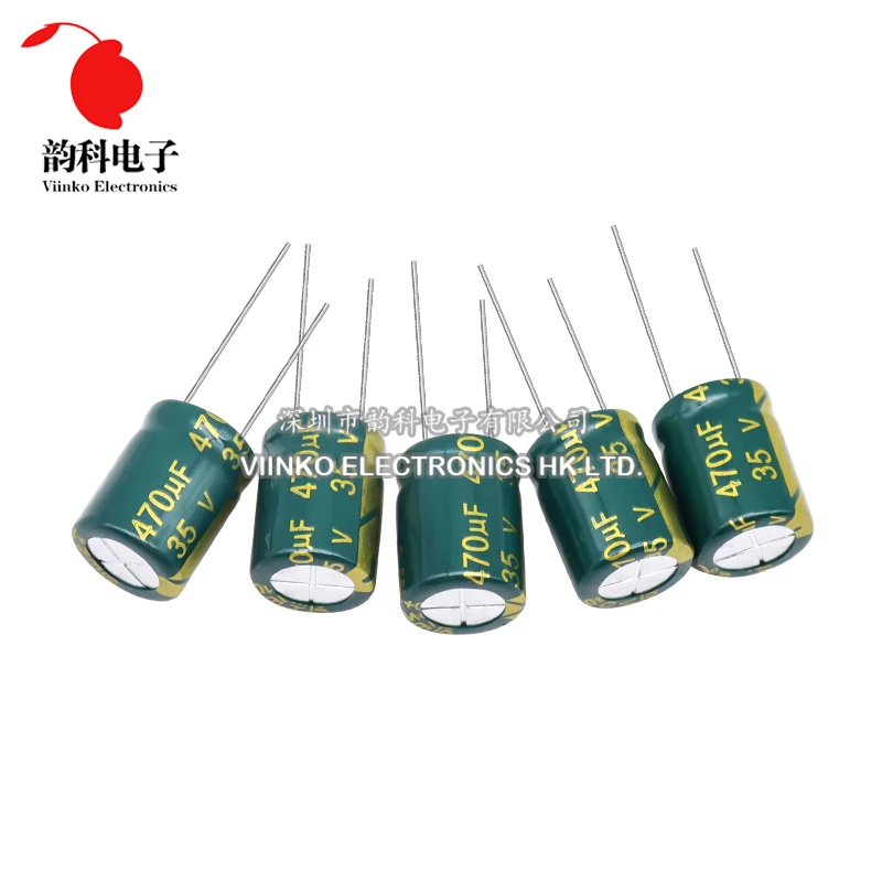 225pcs/Box High Frequency Low ESR Aluminum Electrolytic Capacitor Kit 15Values 16V-50V 1uF-470uF Capacitance DIP Assorted Set