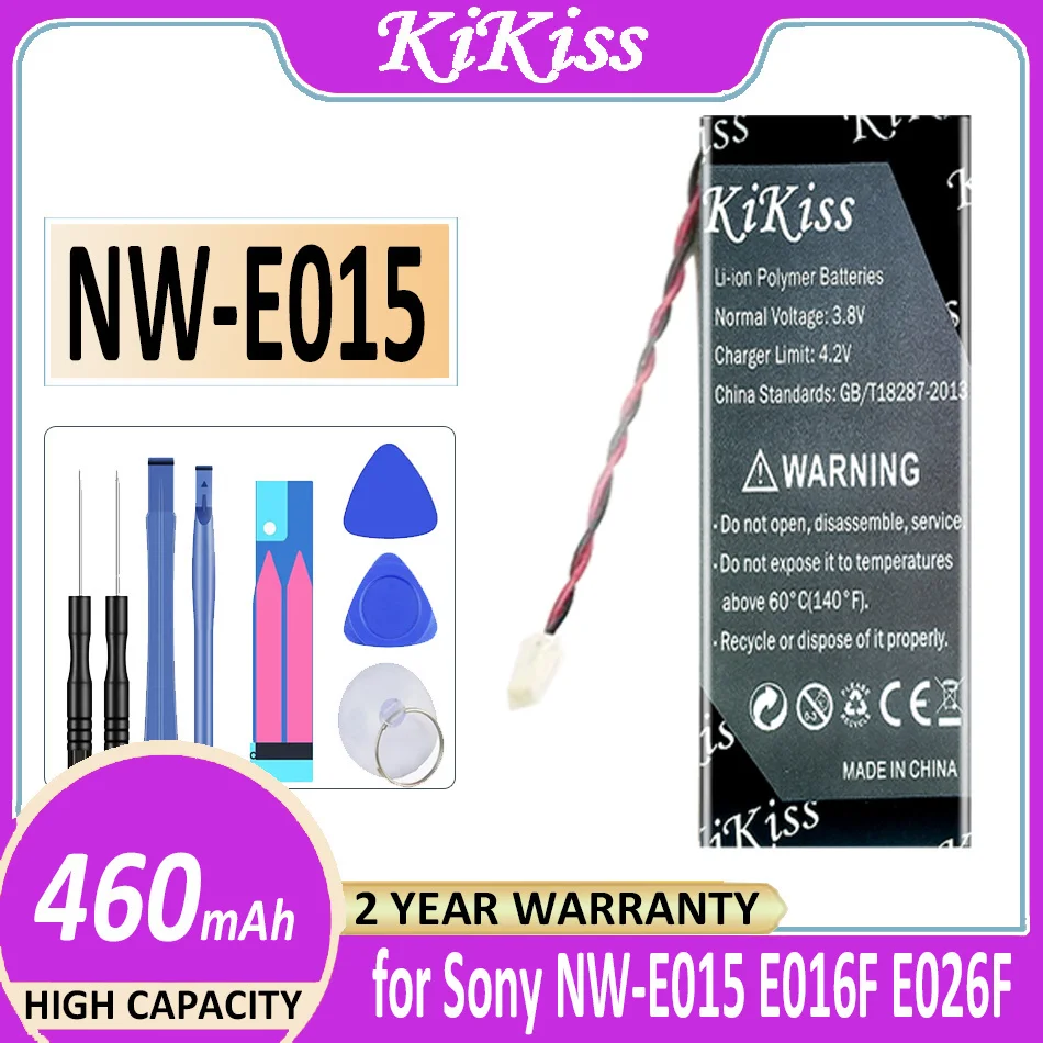 Аккумулятор 460 мАч для Sony NW-E015 E016F E026F E025F E013F гарнитура Earhone Bateria