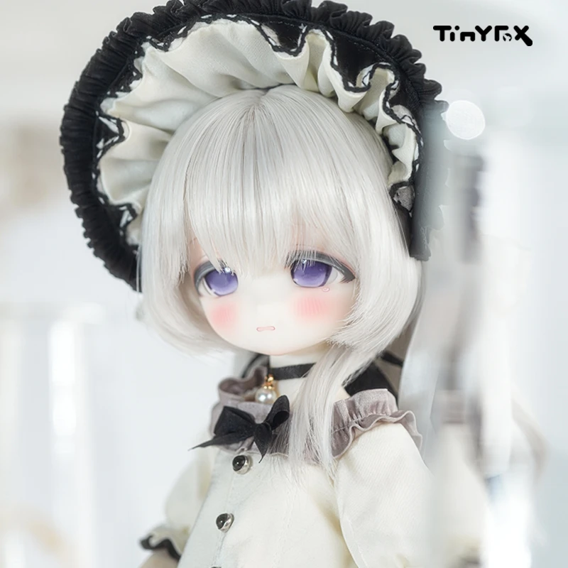 Tinyfox Offizielle Wueste Nurse Miss Oyster Bjd bewegliche Gelenkpuppe 1/6 echte 2D-Puppe zum Sammeln, komplettes Set, Geburtstagsgeschenk für Mädchen