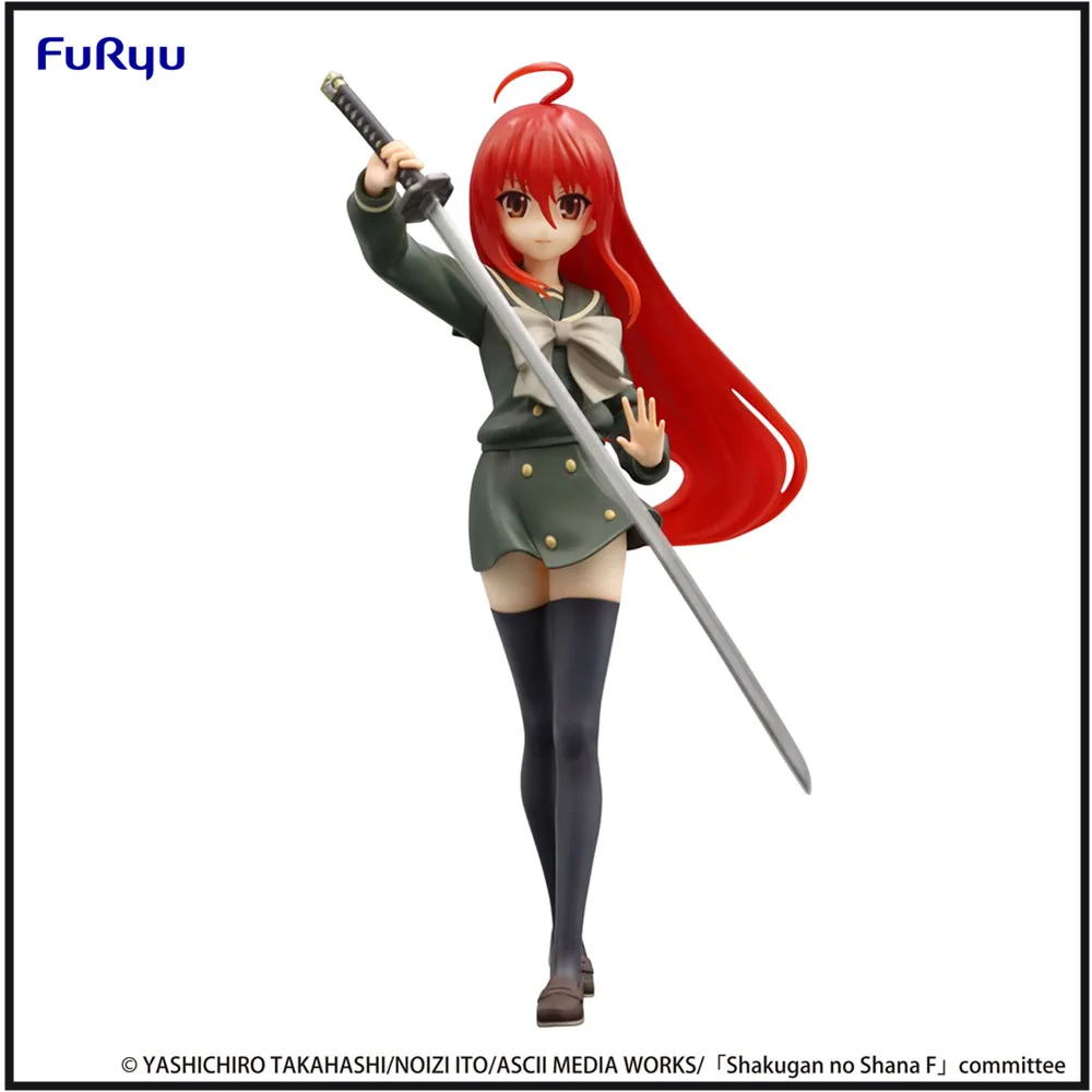 Original Anime Figure Furyu Shakugan No Shana Trio-Try-iT Figure -Shana Action Figure Collector Figurine Toys Model Doll