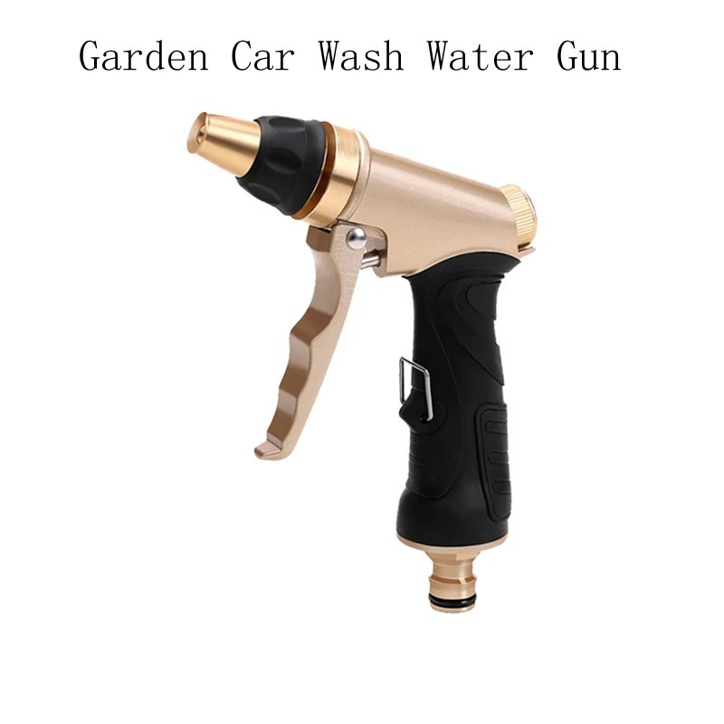 

Upgrade Garden Hose Nozzle High Pressure Heavy Duty Handheld Water Hose Nozzle Sprayer for Watering Plants Car Washing