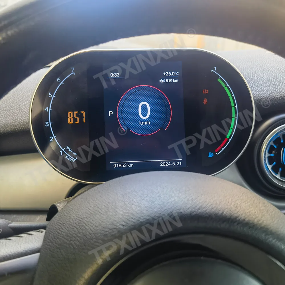 

7-дюймовый обновленный 2025 ЖК-цифровой кластер для BMW MINI 2007-2014 умный автомобильный ЖК-дисплей приборной панели спидометр дисплей приборной панели авто