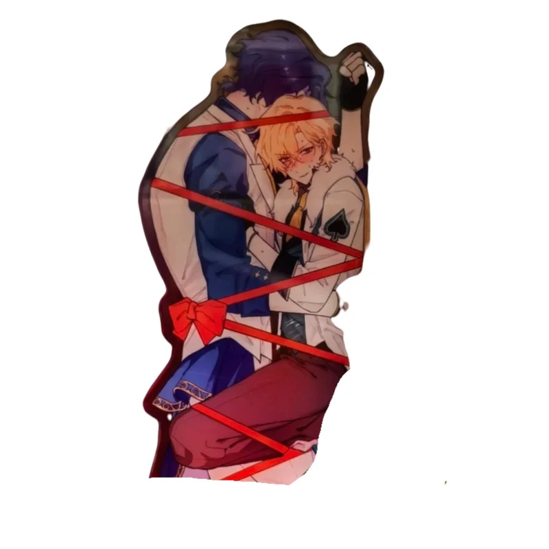 Honkai: Star Rail Anime Game Peripheral Plaque Truth Doctor Dr. Ratio Aventurine CP Bundle Acrylic Plaque Sand Table Decoration