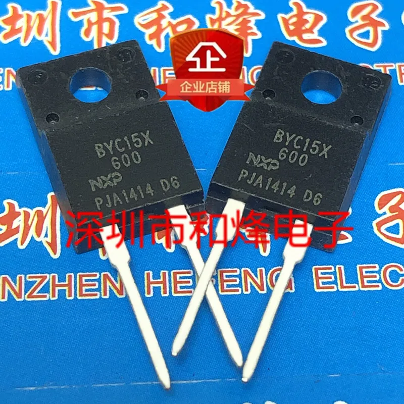 (5 Pieces) BYC15X-600  TO-220F-2 600V 15A / WFF4N60  600V 4A / KF5N65 KF5N65F  650V 5A / P9NB50FP STP9NB50FP 500V 8.6A TO-220F 