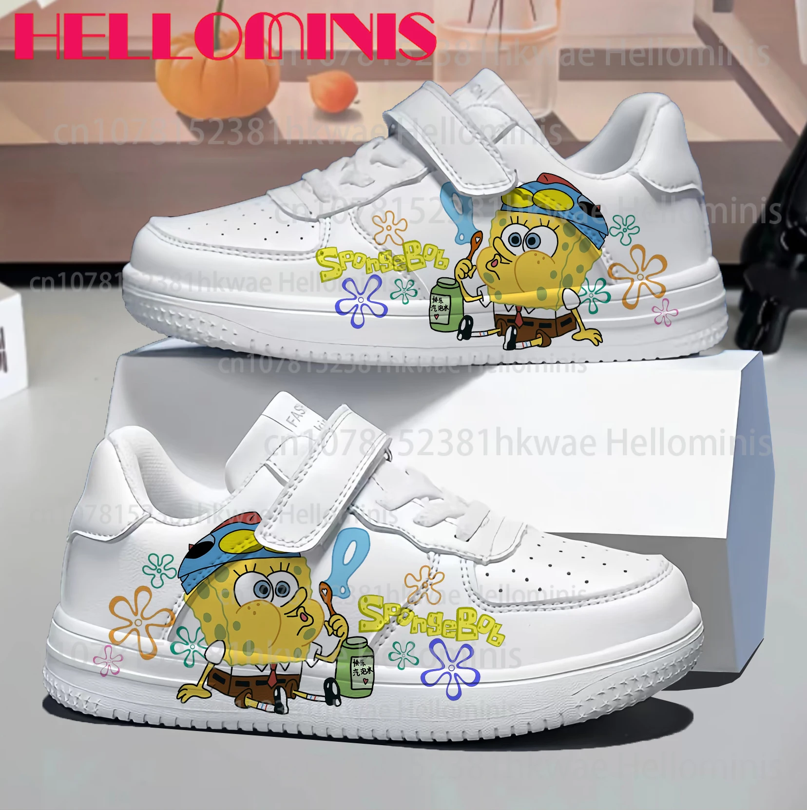 أحذية سبونجبوب العصرية الكاجوال أحذية رياضية للأطفال والطلاب والأطفال وكرة السلة والبنات والأولاد أحذية رياضية للجري هدية