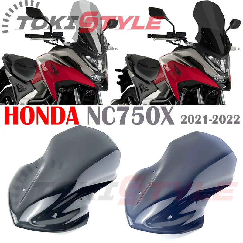 

Motorcycle Touring screen Windshield Visor wind shield Windscreen Fits For Honda new NC750X NC750 X 2021-2023 NC750X nc750 21-23