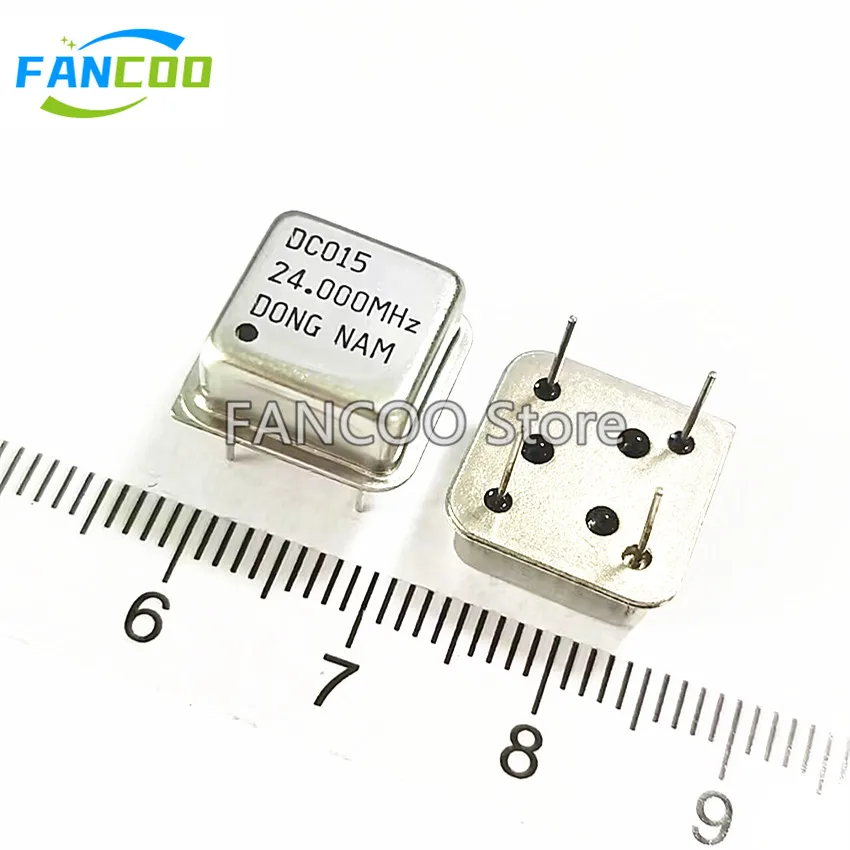 5Pcs 24M 24.000M 24Mhz 24.000Mhz Half Size 3.3V 5V Kristal Klok Oscillator Osc dip-4 24.000