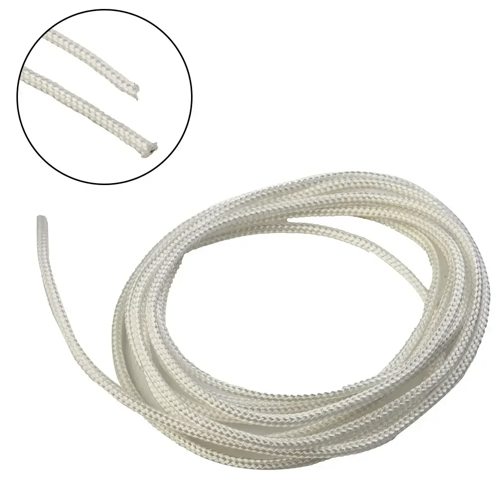 Rope Trimmer Starter Line Nylon White 2.5/3/3.5/4mm 2.5mm/3mm/3.5mm/4mm 2M/4M/5M/10M Cord For Strimmer Manual For Chainsaw