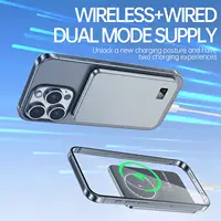 Banque d'alimentation Ultra mince pour MagSafe, batterie Portable magnétique sans fil à charge rapide avec affichage LED pour iPhone Samsung téléphone Airpods 2