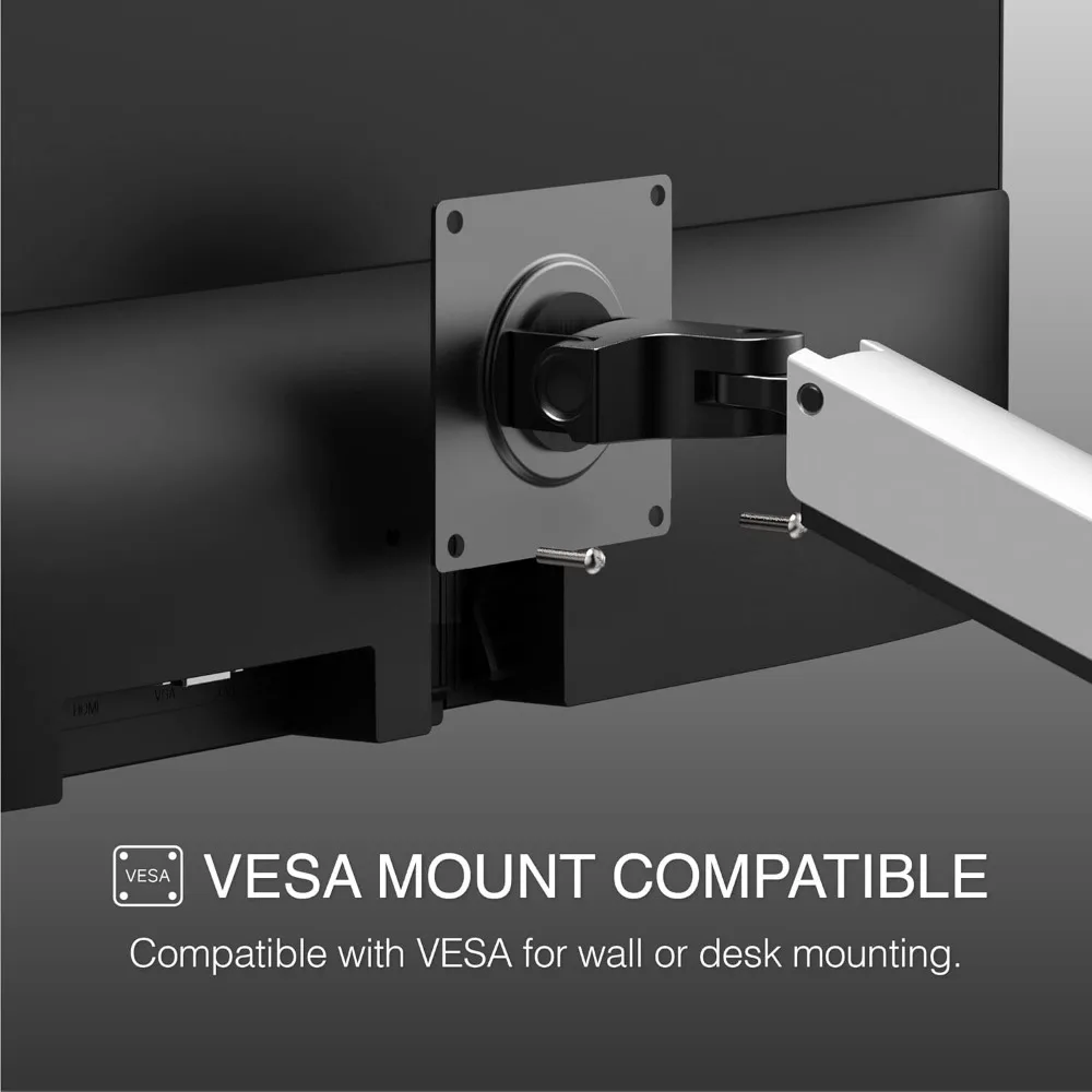 จอคอมพิวเตอร์คู่พื้นฐาน24นิ้ว, กว้างพิเศษ, VESA Mount, เอียง, VGA และ HDMI, FHD 1920x1080 ,75Hz, 5มิลลิวินาที