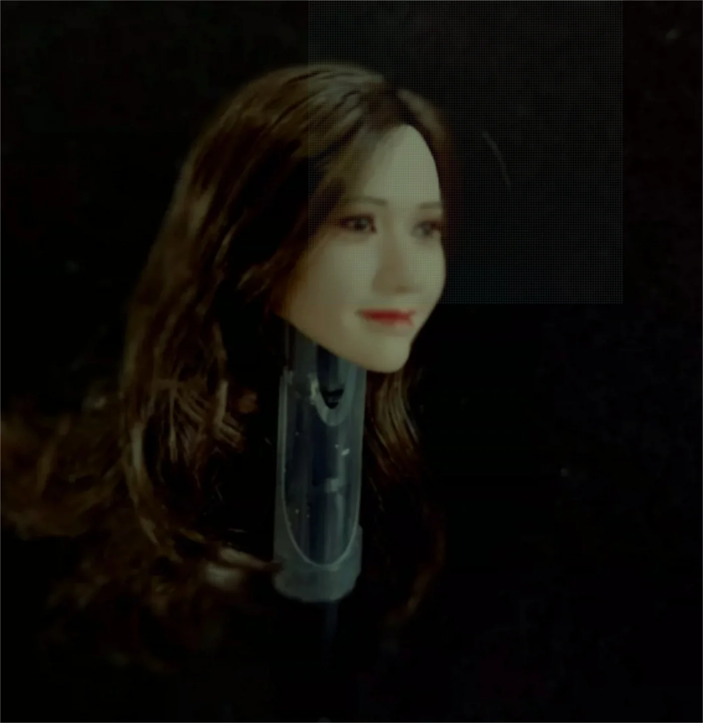 Femmina pallida testa scolpita Corea del Sud Asia cantante stella scala 1/6 modello soldato intaglio Anime adatto 12 '' pollici Action Figure giocattoli