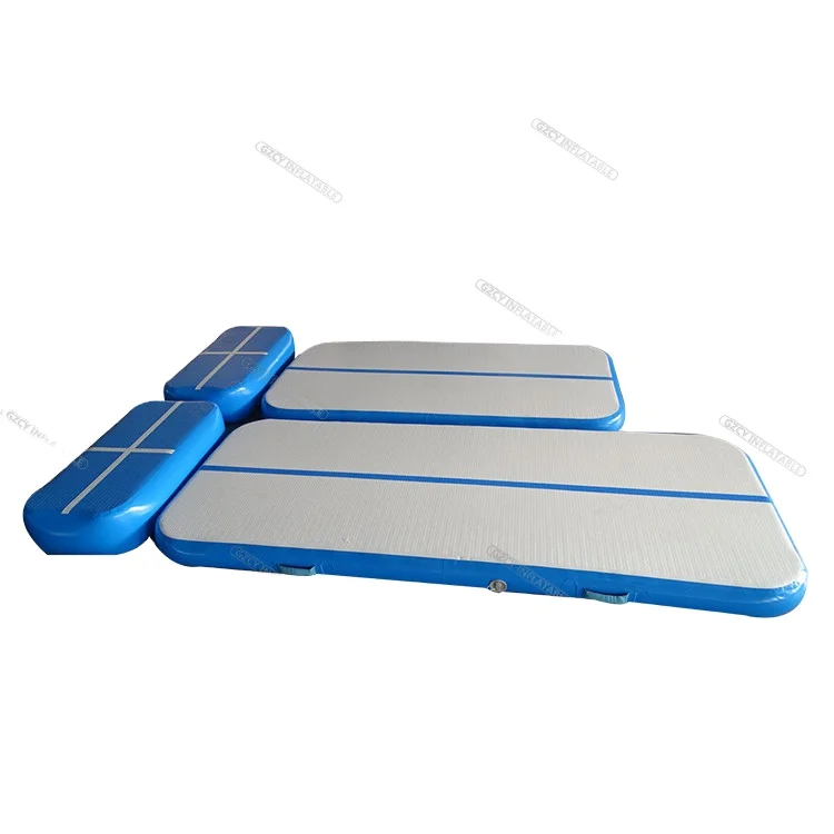 

Popular Sports Equipment Inflatable Air Mats Gymnastic Pillow Yoga Mat Combo for Sale