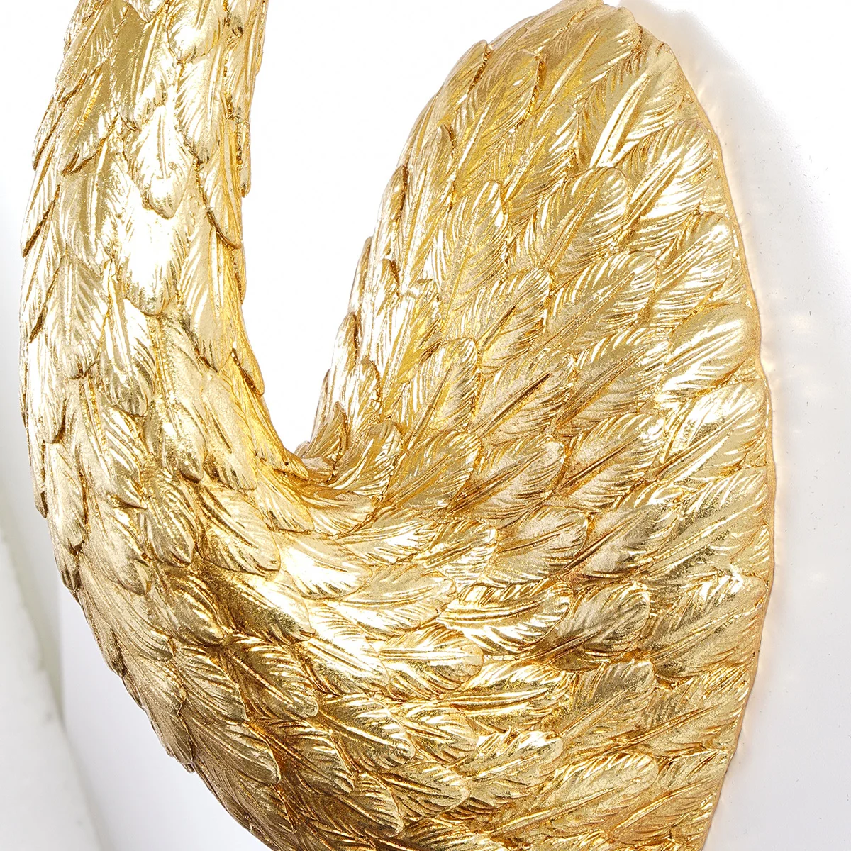 1 Stück, Goldener Flamingo Dreidimensionaler Wanddekor-Haken, Tier-Wanddekoration aus Kunstharz, Wohnzimmer-Dekoartikel – Detail 8