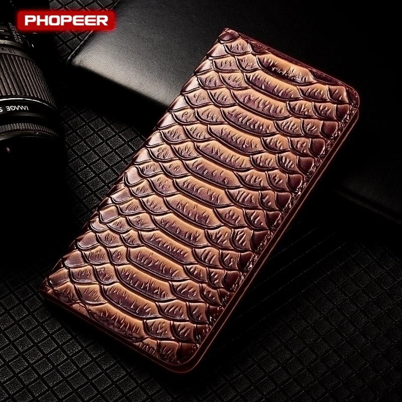 Genuine Leather Case For OPPO A91 A92 A92s A93 A93s A94 A95 A96 4G 5G Flip Slot Magnetic Wallet Holder Book Phone Cover coque