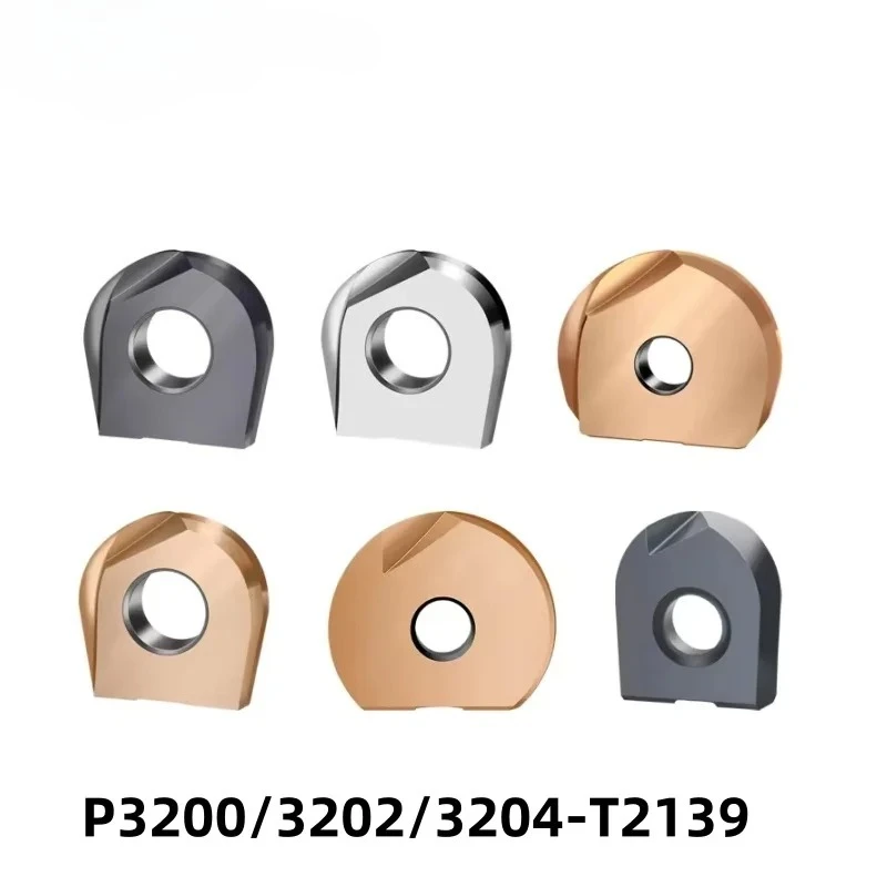 

High Quality P3200 Milling Inserts Ball Blade for T2139 Ball Head Insert D8 D10 D12 D16 D20 D25 R4 R5 R6 R8 R10 Carbide Insert