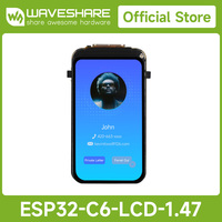 Waveshare ESP32-C6 1.47inch Display Development Board, 172x320, 262K, 160MHz Single-core Processor, Supports WiFi 6 & Bluetooth