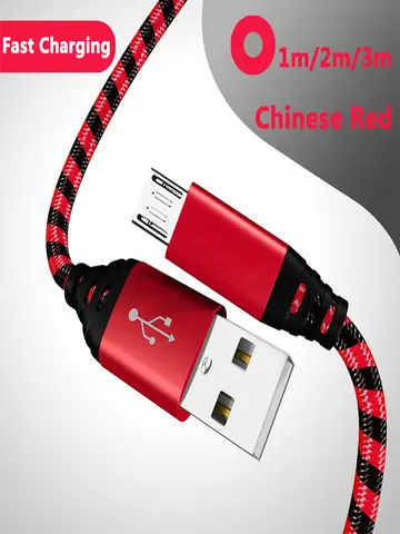 나일론 땋은 와이어 충전기 케이블 마이크로 USB 케이블 날짜 동기화 2A 삼성 A3/A5/A7A 화웨이 안드로이드 휴대 전화에 대한 빠른 충전