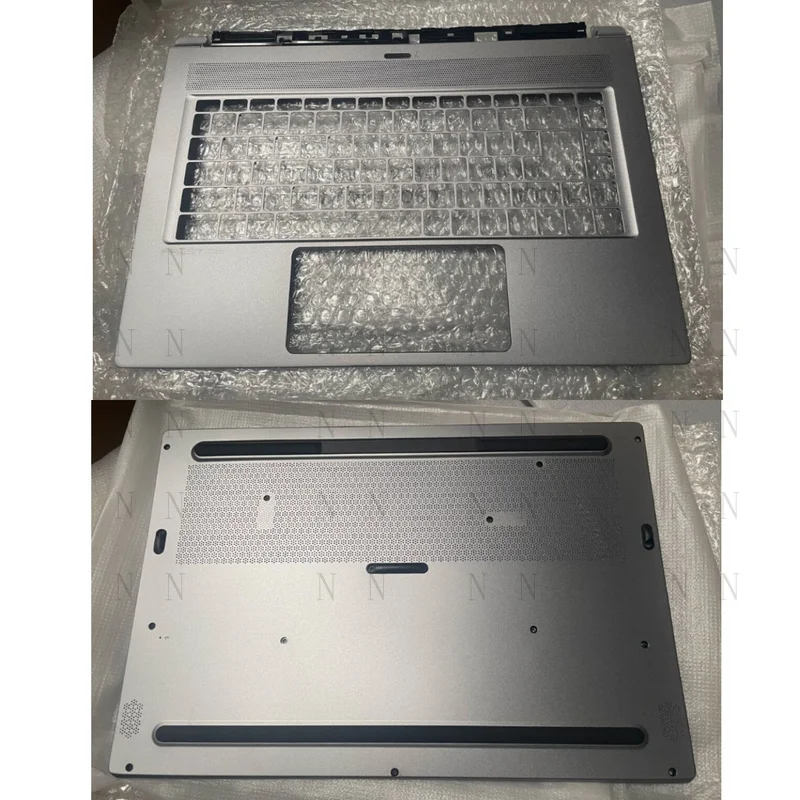Новинка Y для MSI GS65 MS-16Q5 P65 Creator 8RD 15,6 дюйма, упор для рук + нижний корпус, серебристый Новинка Y для MSI GS65 MS-16Q5 P65 Creator 8RD 15,6 дюйма, упор для рук + нижний корпус, серебристый