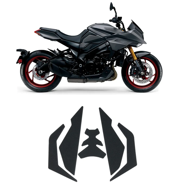 لسوزوكي كاتانا 2021-2023 خزان للدراجة النارية وسادة مكافحة زلة خزان زيت الوقود الجانب قبضة الركبة ملصق مائي حامي استبدال