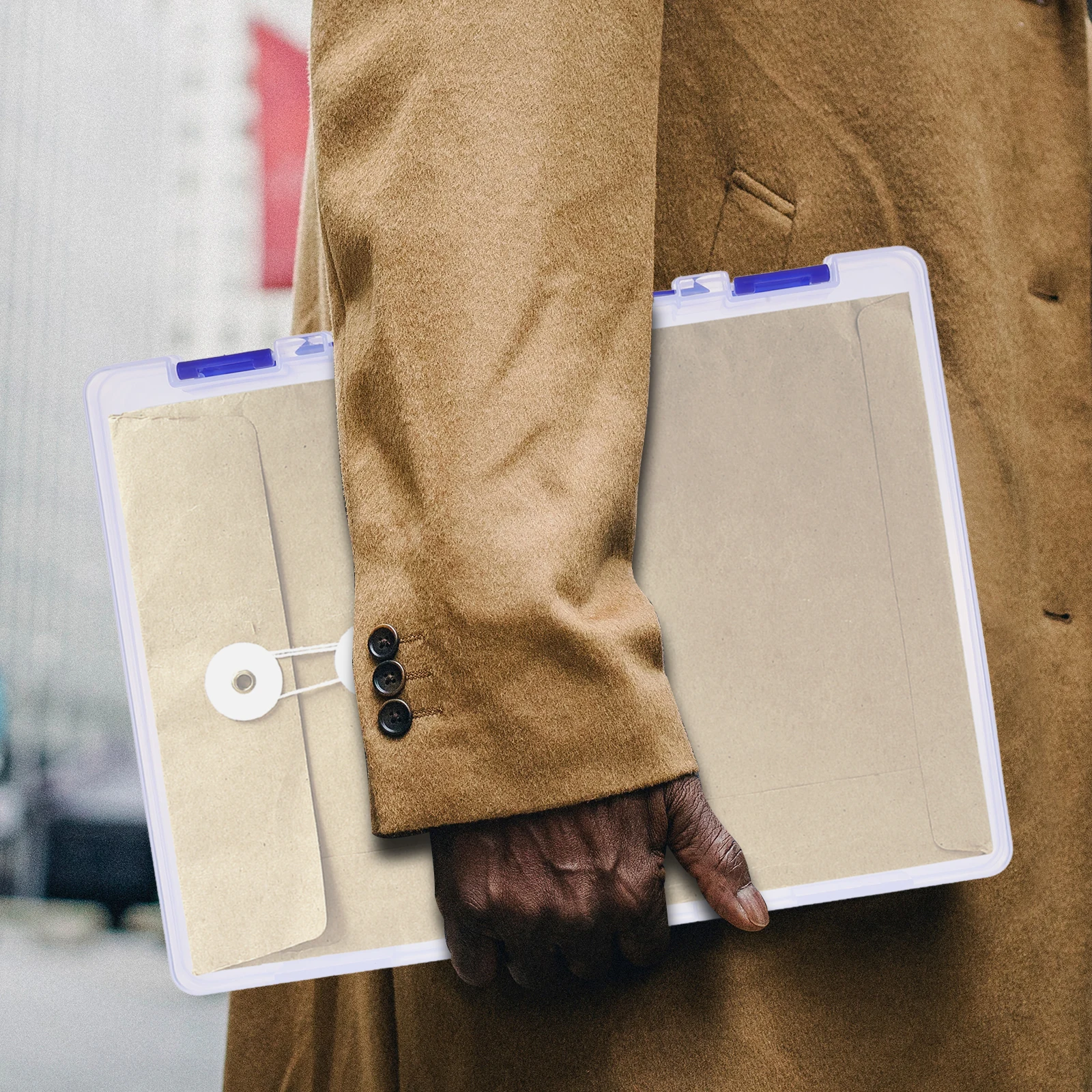 

File Box Pp Material Desktop Organizer For Home Office Storage Document Holder A4 Paper Organizer Study Supplies