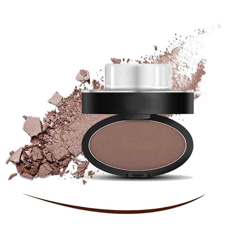 Natural Arched Eyebrow Powder Stamp Quick Makeup Brow Stamps Waterproof Powder Palette for Eyebrows Eye Brow Tint Makeup Tools