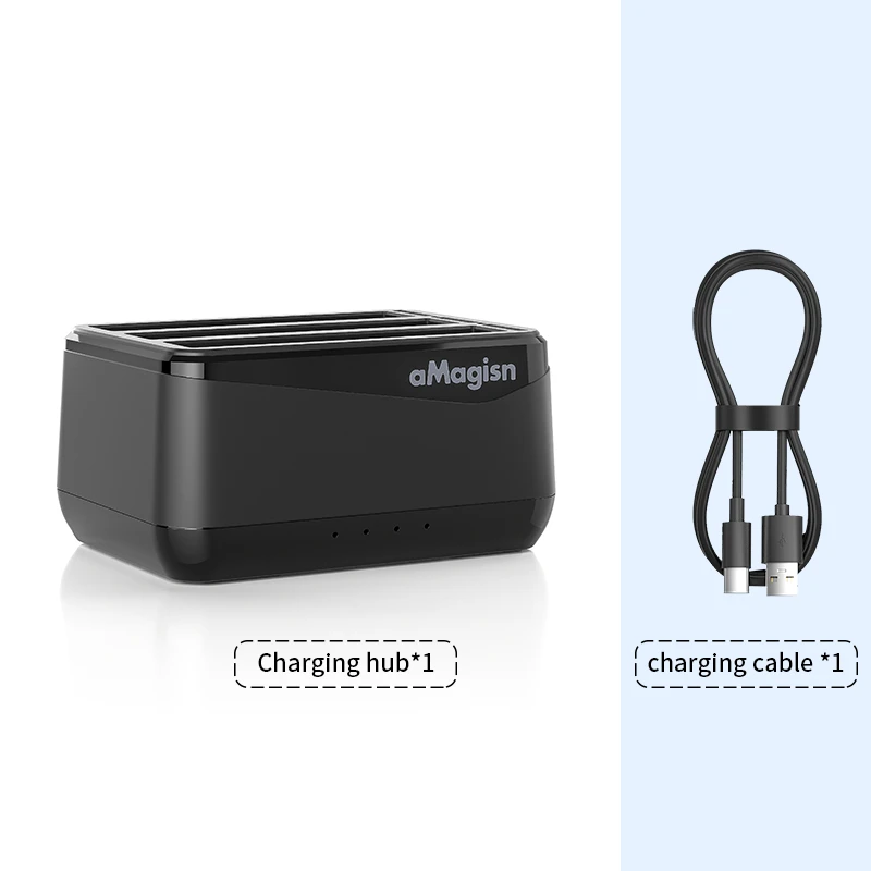 Chargeur portable pour batterie Insta360, boîte de charge rapide, accessoires de charge