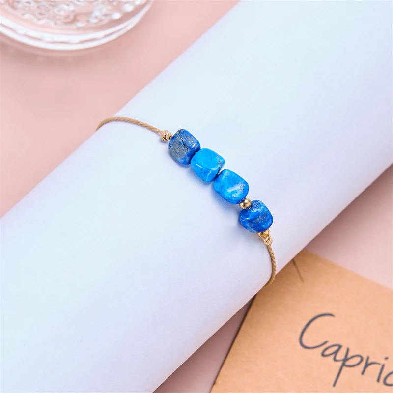 Einfaches 12-Sternbilder-Armband mit bunten Kristallen, Natursteinperlen, für Damen und Herren, handgefertigtes Zopfkettenarmband, Schmuck, Geschenk – Detail 21
