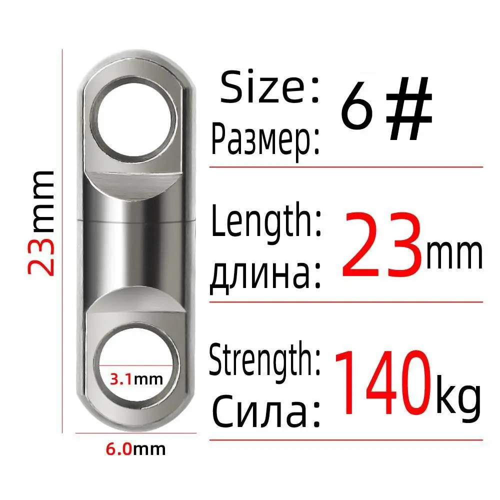 

Fishing Hooks Fishing Accessories Fishing Connector Fishing Rotating Swivels Twist Protector Connector Barrel Swivel Connector