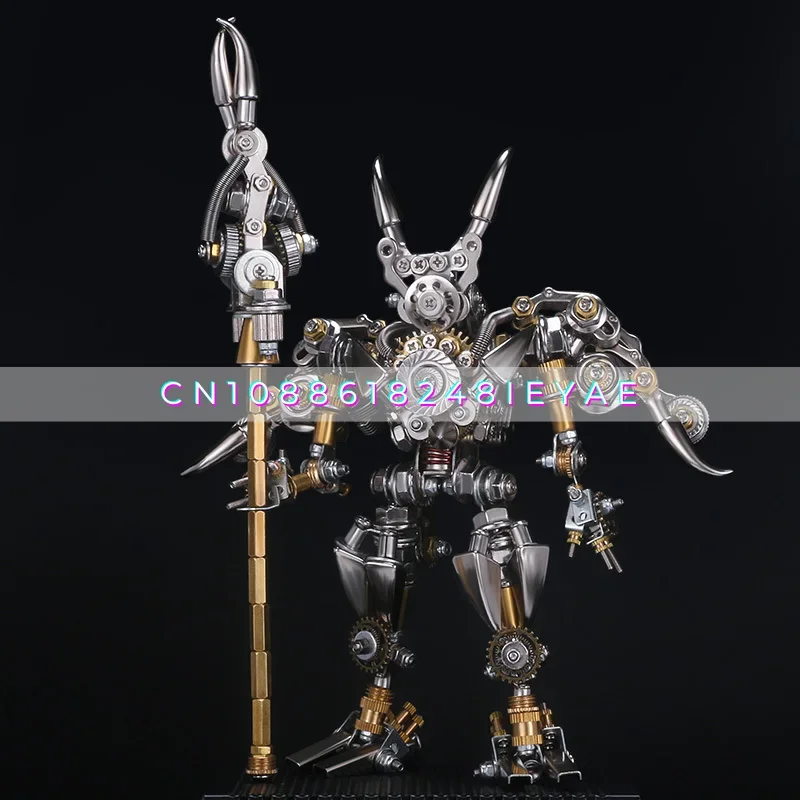 Mechanical Party Mecha Three Kingdoms General 3D Metal Assembling Model Creative Tide Play Holiday Gift Male