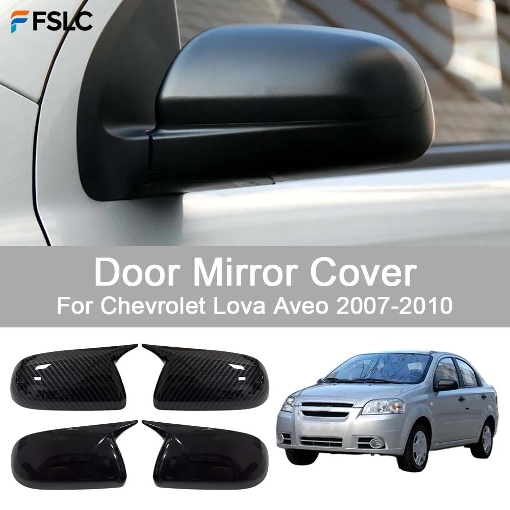 

Car Rearview Accessories Door Mirror Cover For Chevrolet Lova Aveo 2007-2010 Car Decoration Styling Stickers Upgrade