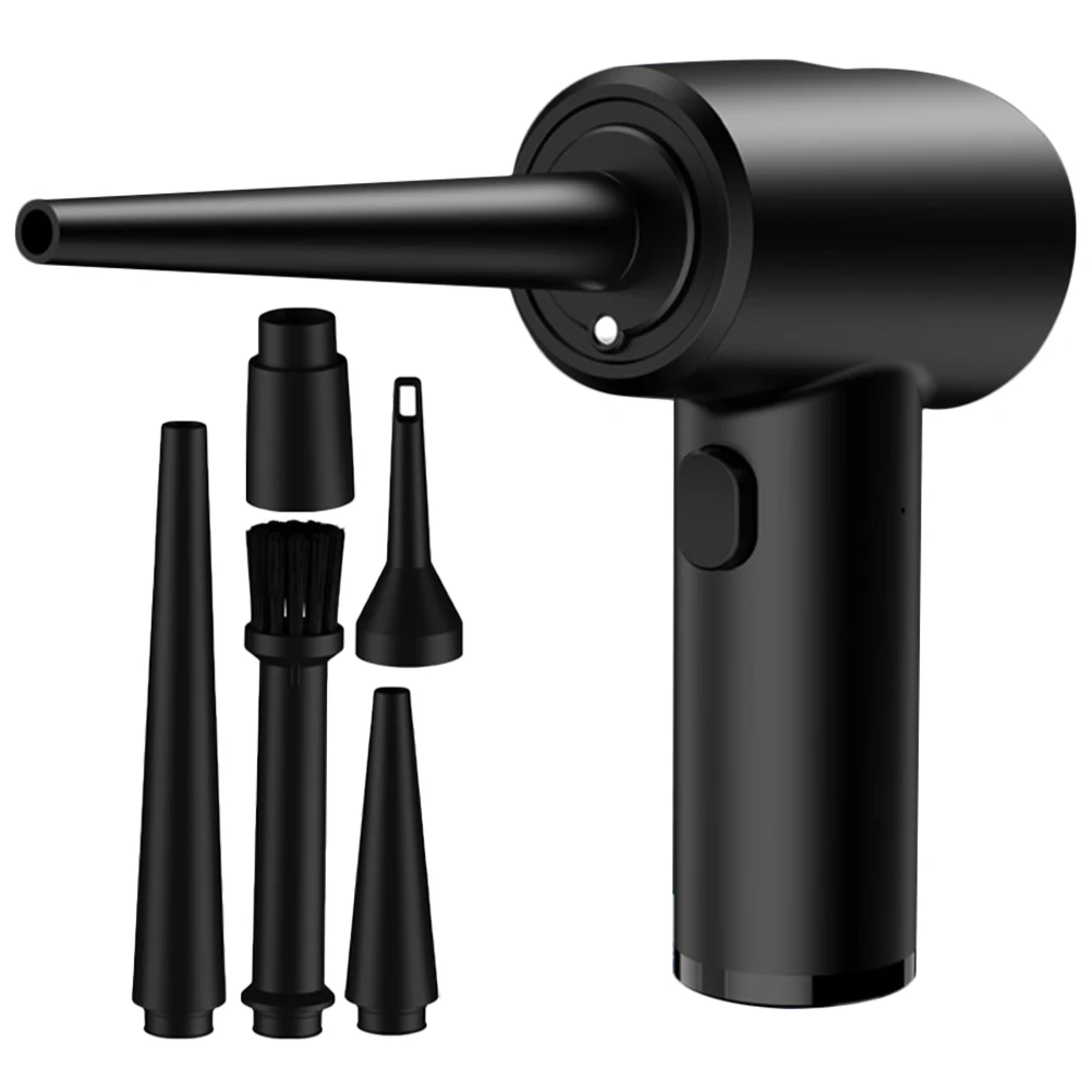 

H held Cordless Air Duster Rechargeable Computer Dust Blower for Cleaning PC Keyboard Electronics USB Type C Charging Camera