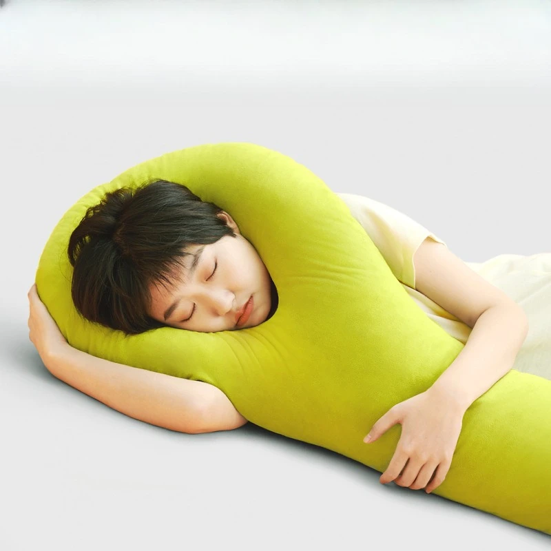 

Clip pillow Side sleep throw Sleeping position auxiliary Plush pillow removable and washable