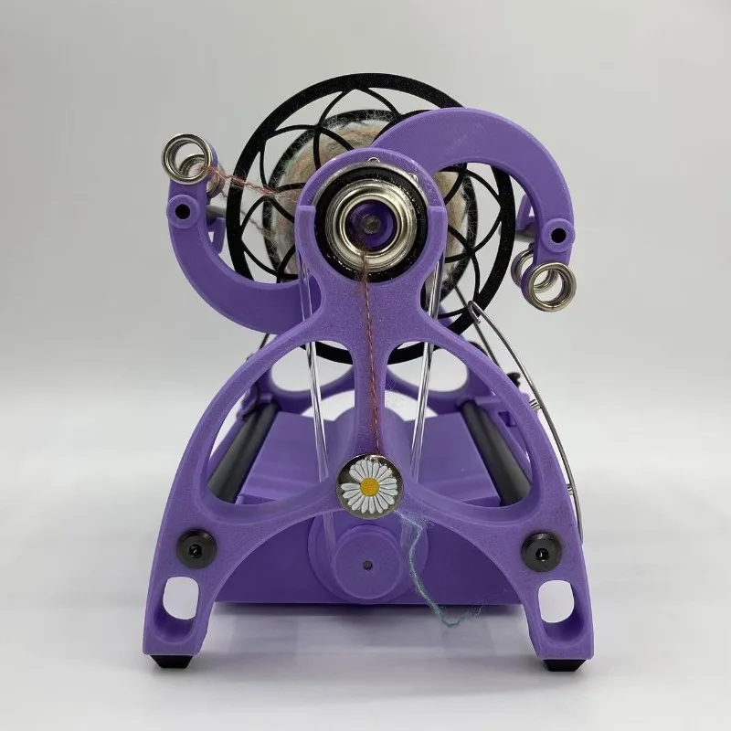 25‑Version Mini Electric Spinning Wheel Wool Fiber Yarn Spinner DIY Hand‑Spun Craft Household Making Accessory