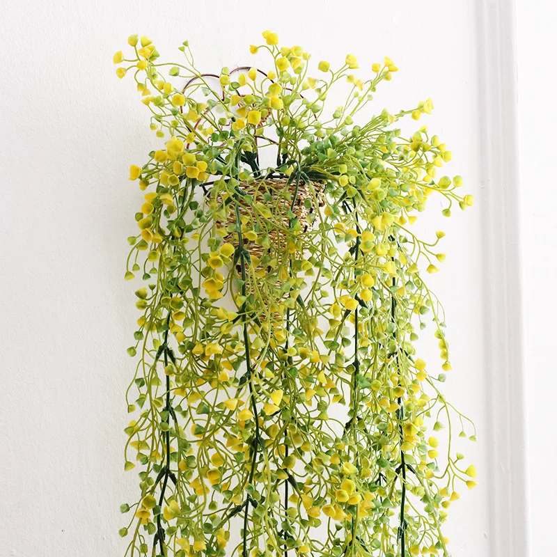 Artificial Fake Silk Flower Vine Garden Decoration Hanging Garland Plant Artificial Plants Home Garden Wedding Decor