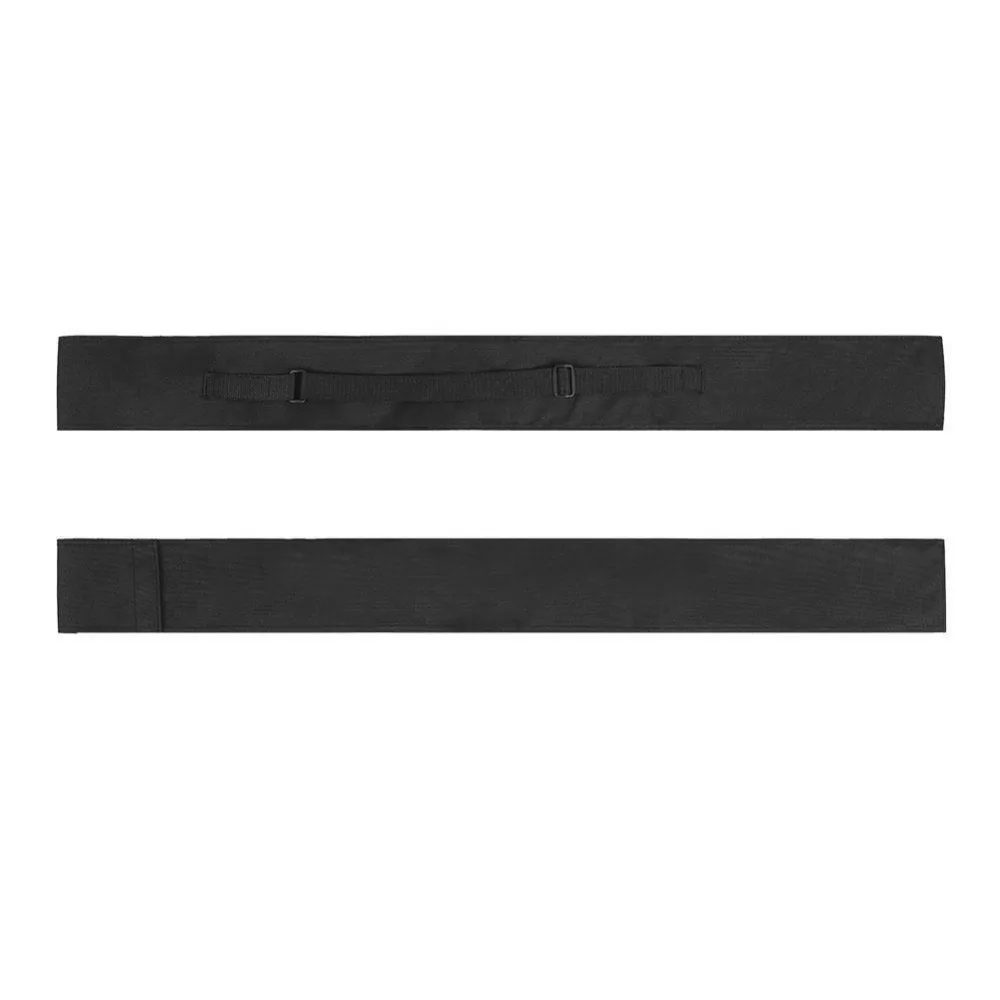 

Portable Black Pool Cue Bag Soft Simple Design Pool Cue Case Convenient To Carry for 1/2 and 3/4 Length Cues